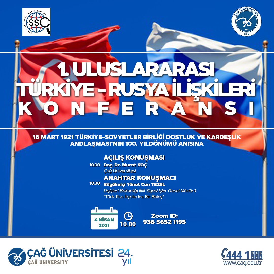 1. Uluslararası Türkiye-Rusya İlişkileri Konferansı