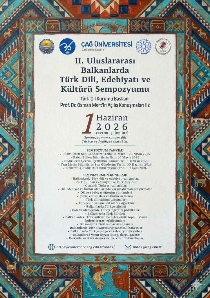 II. Uluslararası Balkan Türklerinin Dili, Edebiyatı ve Kültürü Sempozyumu